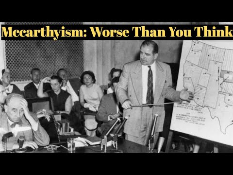 วีดีโอ: McCarthyism เป็นขบวนการทางสังคมในสหรัฐอเมริกา เหยื่อของ McCarthyism อะไรคือแก่นแท้ของ McCarthyism