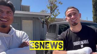 MIKEY GARCIA "IF I WAS MIKE TYSON I WOULD NOT GO FOR THE NOCKOUT VS JAKE PAUL" ESNEWS BOXING