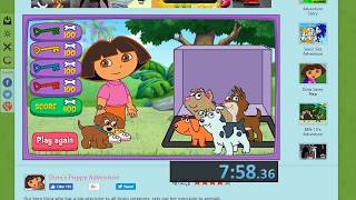 Dora's Puppy Adventure - 100% World Record - 7:58.36 screenshot 1