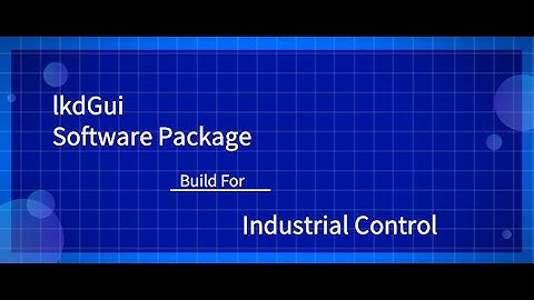 The Best Graphical Library for Industrial Control.