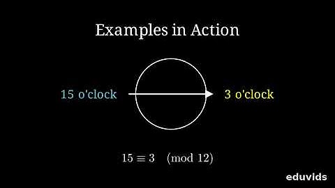 Congruence Modulo: Understanding Remainders & Patterns