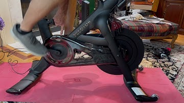 Peloton Plus Video of Persistent Crank Noise