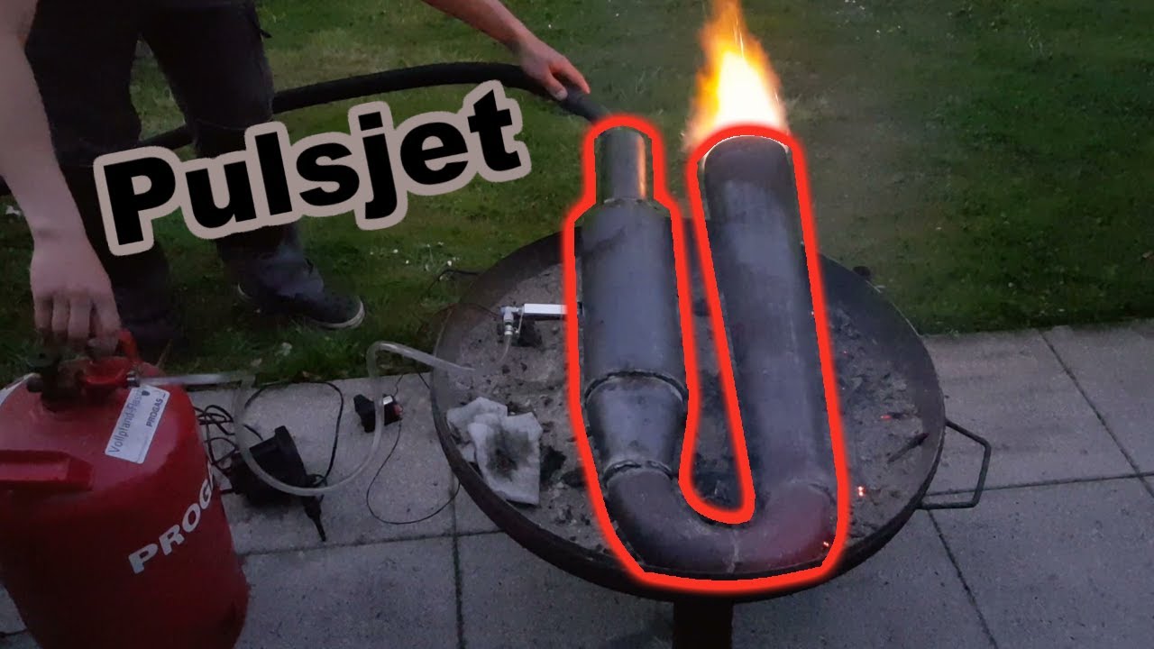 Pulse Jet bauen und starten - YouTube