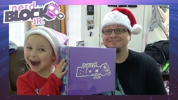 Nerd Block Jr Girls December 2016 Unboxing