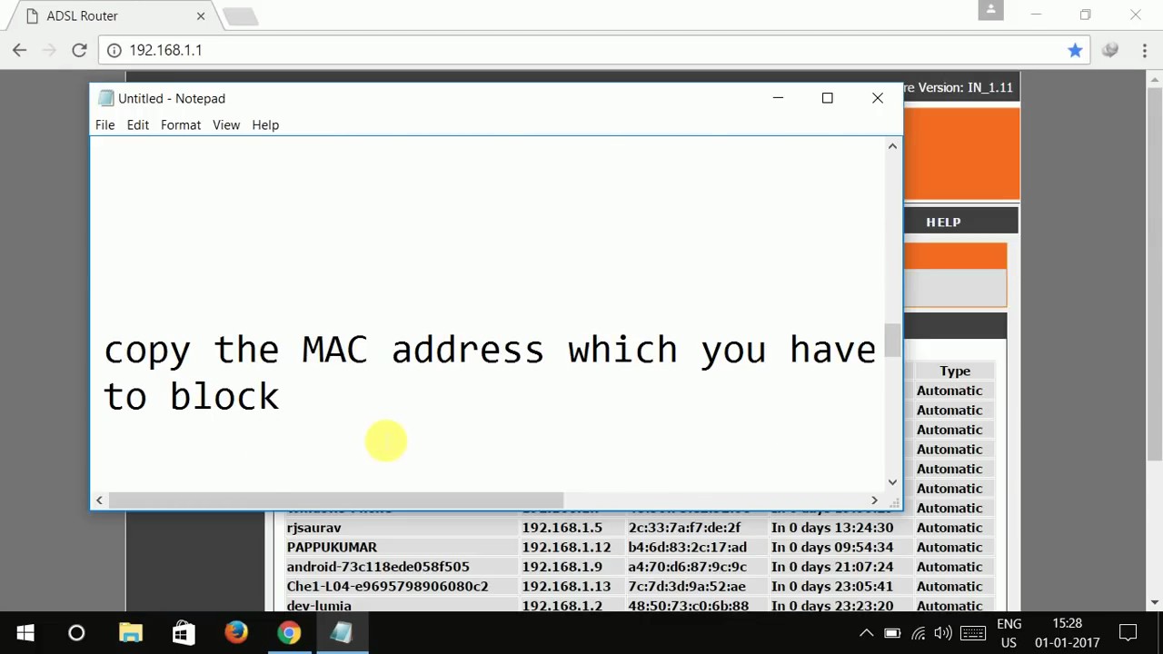 how to find spectrum mac address