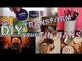 GREAT Ways To UPCYCLE Your Tin Cans!! | VivianeRose