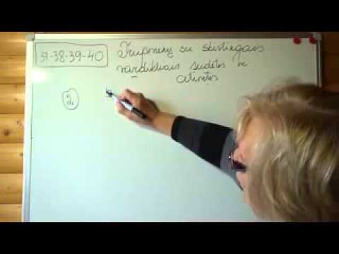 Video: Kaip skirstyti mišrius skaičius su skirtingais vardikliais?