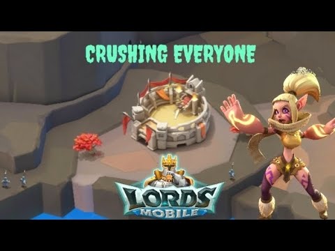 Lords Mobile - Crushing everyone in New Army Colosseum Update
