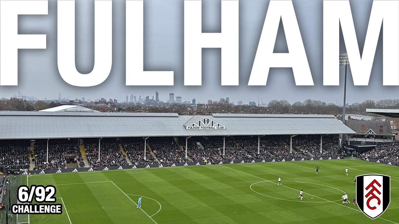 FULHAM - NOTTINGHAM FOREST 🏴󠁧󠁢󠁥󠁮󠁧󠁿 VISITO LA NUEVA GRADA RIVERSIDE DE CRAVEN COTTAGE 🏟️