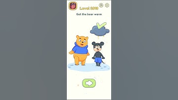 Dop 2 (Delete One Part) Level - 2818 Get the bear warm #shorts #shortsfeed #viralshorts