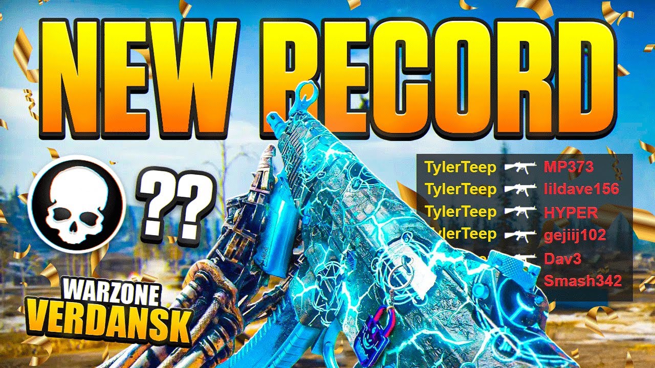 TEEP'S NEW KILL RECORD IN VERDANSK WARZONE!! - YouTube