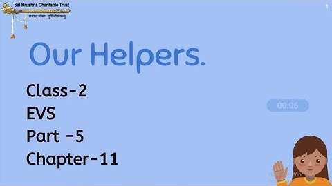 #1593 - Our helpers | Class 02 | EVS | Chapter 11 | Part 05