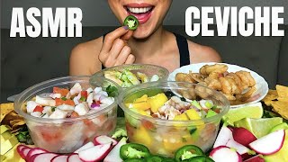 ASMR CEVICHE & AGUACHILE 🙏THANK YOU🙏 EatOutWithLex 🤗(WHISPERING)