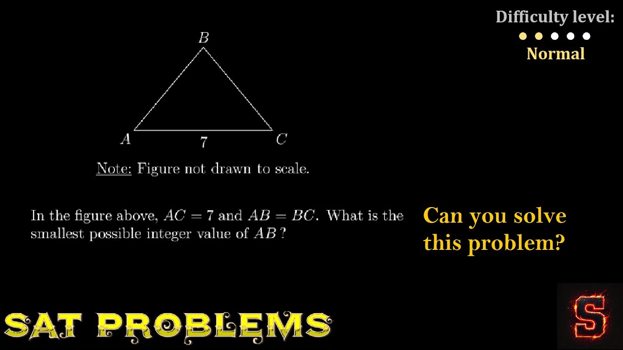 SAT Math Practice – Difficult Problems Explained Step-by-Step (26 ...