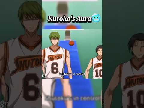 Kuroko's Aura🥶 #Anime #edit #kurokonobasket
