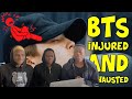THE AMOUNT OF PAIN THEY ENDURE! REACTION TO BTS BEING EXHAUSTED AND INJURED