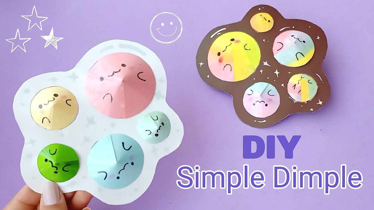 DIY Pop It Fidgets! Viral TikTok fidget toys / how to make Pop It fidgets  /TikTok fidget toy/ DIY 