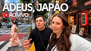 [AO VIVO] O FIM DA TEMPORADA NO JAPÃO. VAMOS PARA O PRÓXIMO DESTINO?