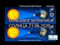 Кольцевое Затмение Солнца 21 Июня 2020