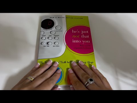 ASMR READING| "HES JUST NOT THAT INTO YOU" ( I KNOW YOU KNOW IM. TALKING TO YOUUU)👀
