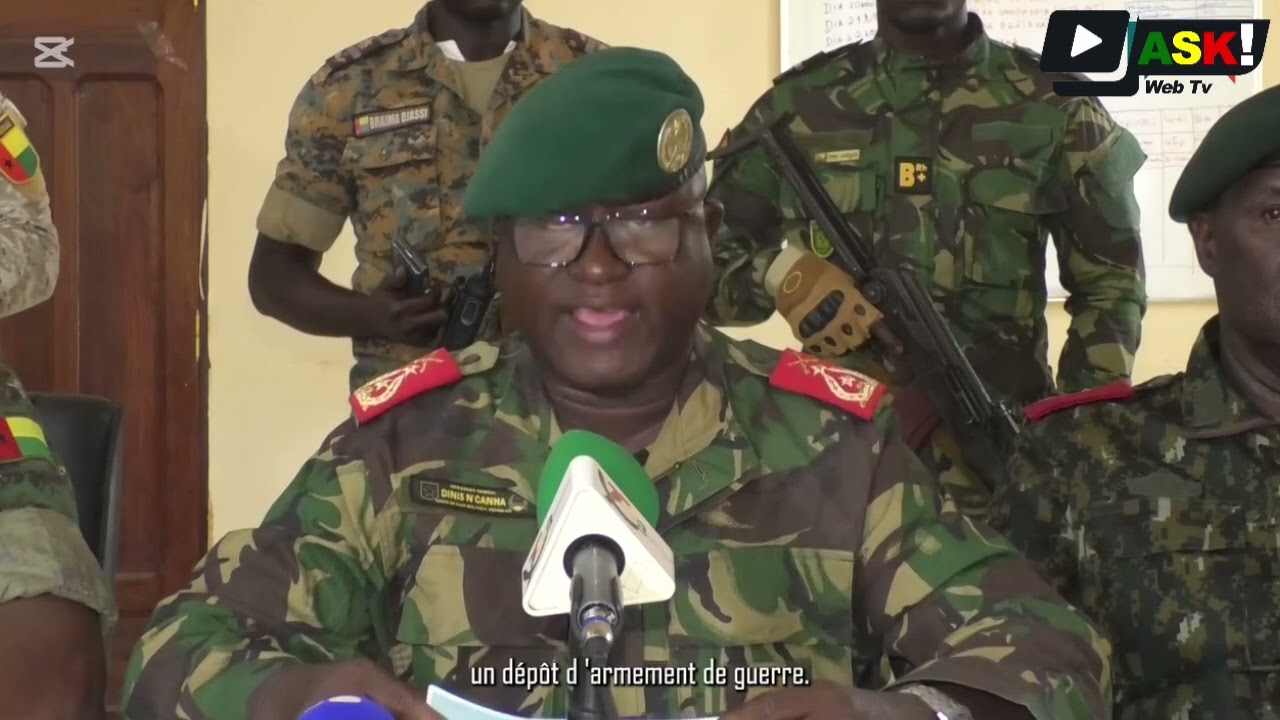 GUINÉE-BISSAU : Umaru Sissoco Embalo évincé du pouvoir