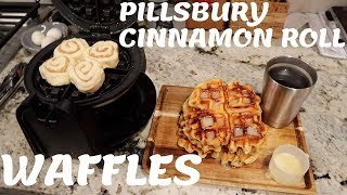 Family Favorite Quick Cheap Pillsbury Cinnamon Roll Waffles