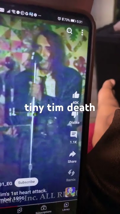 Tiny Tim Death YouTube tiny-tim-death-youtube