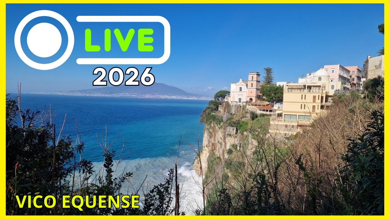 VICO EQUENSE  - LIVE CAMERA 2026 -  #italy #landscape #live