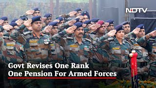 One Rank One Pension Revision Approved, 25 Lakh Personnel Will Benefit
