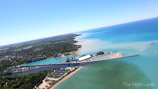 The Largest Salt Mine in the World  History and In Flight Videography at Goderich