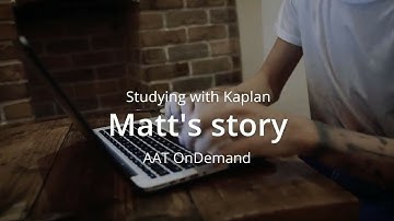 Studying AAT with Kaplan: Matt