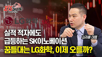 실적 적자에도 주가 급등한 SK이노베이션 오르려 꿈틀대는 LG화학 삼성SDI는 역대 최고 실적 나왔지만 ㅣ김지훈 대표