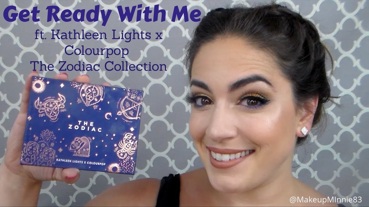 GRWM II Colourpop x KathleenLights II The  Zodiac Collection II MakeupMinnie83