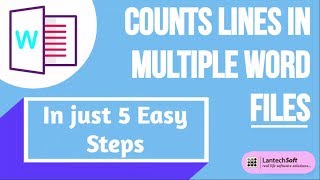Counts Lines in Multiple Word Files In Just 5 Easy Steps screenshot 4