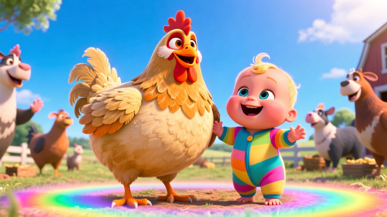 Hen’s Magic Counting 🐔✨ Fun Numbers Song for Toddlers and Preschoolers to Learn Counting