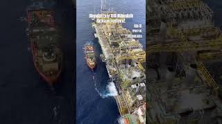 Okyanusun Ortasında Yüzen Fabrika #p78 #offshoreengineering #deepsea #oilgas #floatingplatform