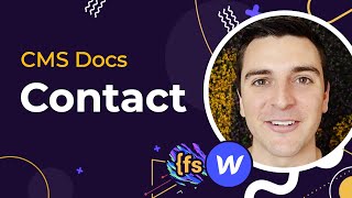 (2020) Contact | Docs - CMS Library for Webflow