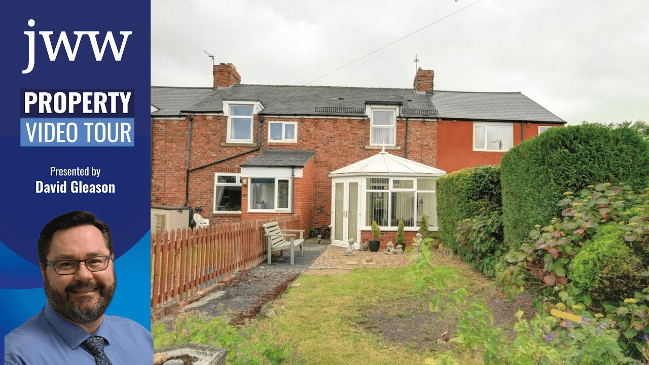 2 BED HOUSE FOR SALE. 19 Langley Terrace, Burnhope, Durham, County