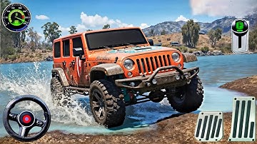 4×4 Off-road Jeep Driving Simulator: 3D Drive SUV Jeep Uphill Simulator - Android iOS GamePlay