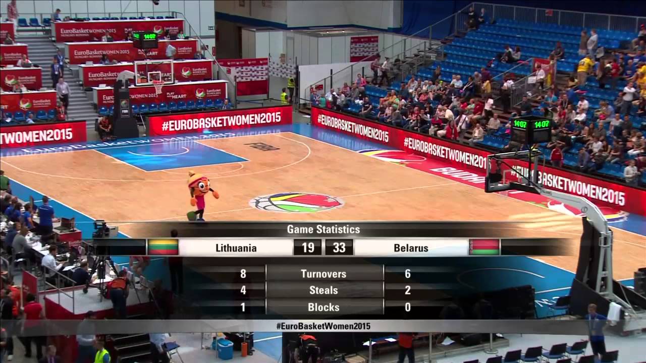 Lithuania v Belarus - Stream - 2015 FIBA EuroBasket Championship for Women 