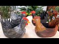Galinha Porta Ovos em Galão 5 ltrs parte 1 ( #reciclagem #artesanato #garrafapet )