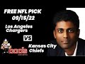 NFL Picks - Los Angeles Chargers vs Kansas City Chiefs Prediction, 9/15/2022 Week 2 NFL Free Picks