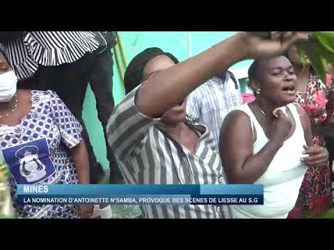 Mines La Nomination D Antoinette N Samba Provoque Des Scènes De Liesse Au Secrétariat Général 