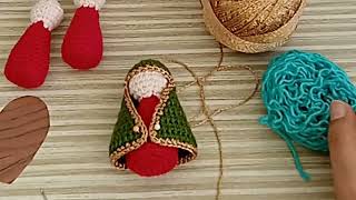🔴 #comotejer Manto para Virgencita a crochet #tutorial #crochet  ‼️ Tejiendo con Hilda Rosa 🔔