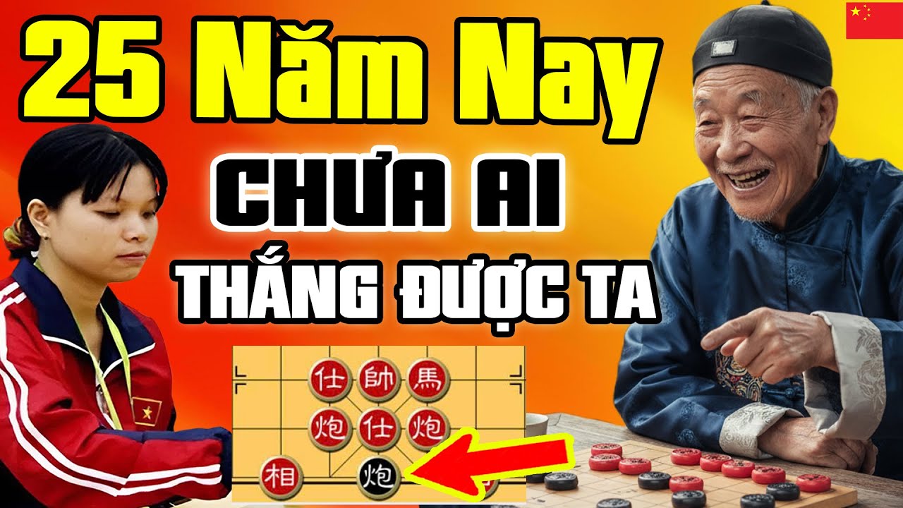 🔴Cờ Tướng | Hùng Hổ Tuyên bố 25 năm chưa thua ai, Ngô Lan Hương phải làm sao?