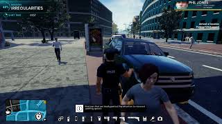 Police Simulator Patrol Duty - Parking tickets, foot pursuit and tasing of assault suspect