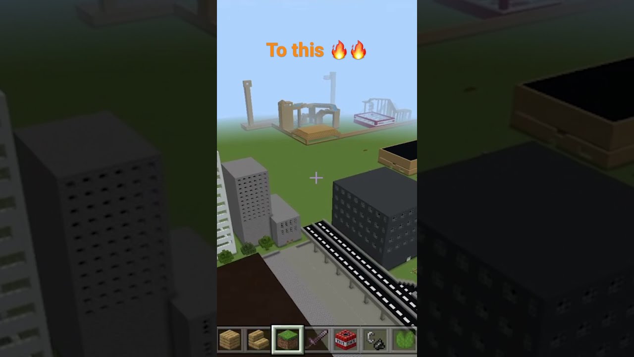 My Minecraft Flat World City