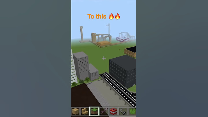 My Minecraft flat world city