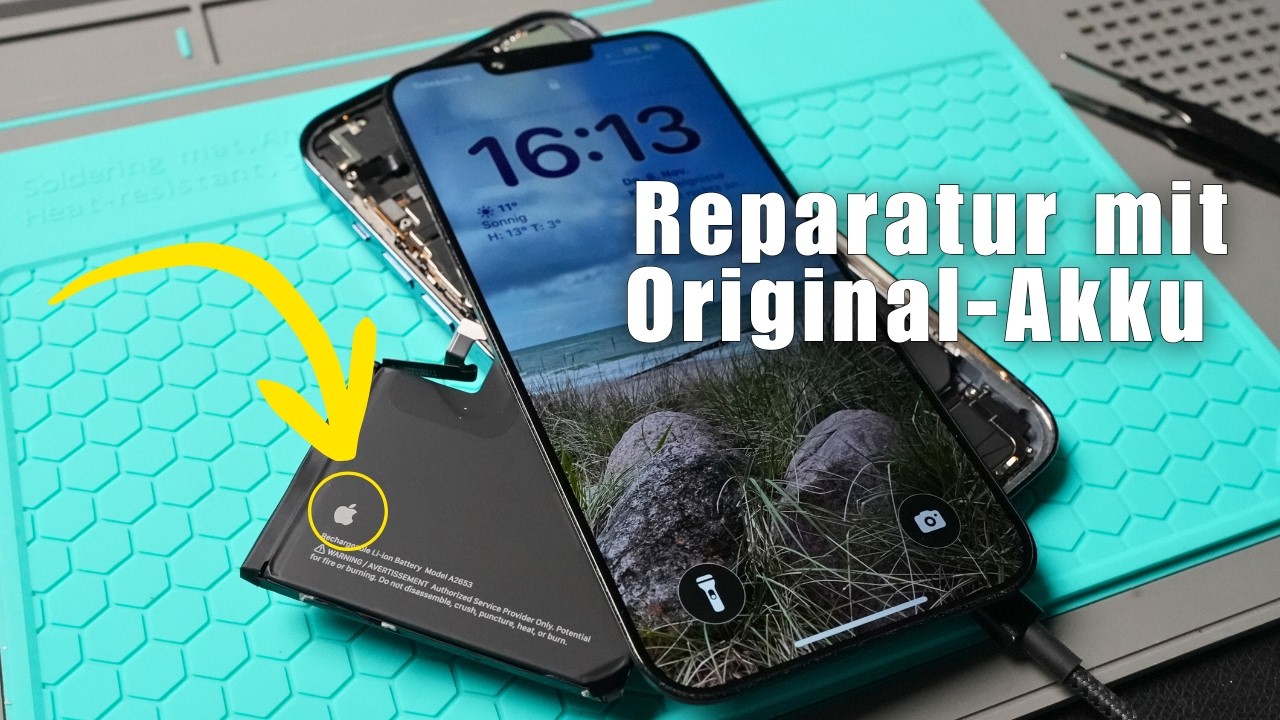 iPhone 13 Pro Akku tauschen – Originalteil anlernen & Batterie-Service beheben
