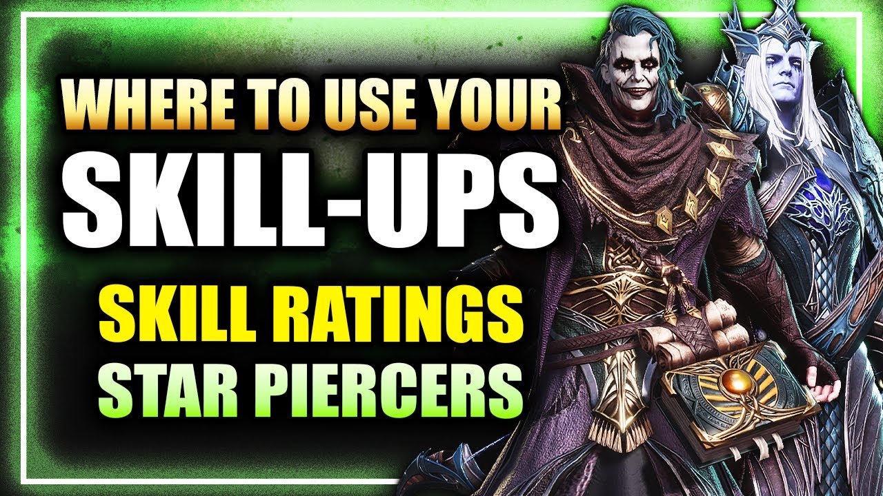 SKILLS GUIDE Star Piercers - Which Skills To Level on Which Heroes? SHARPEN YOUR SKILLS 